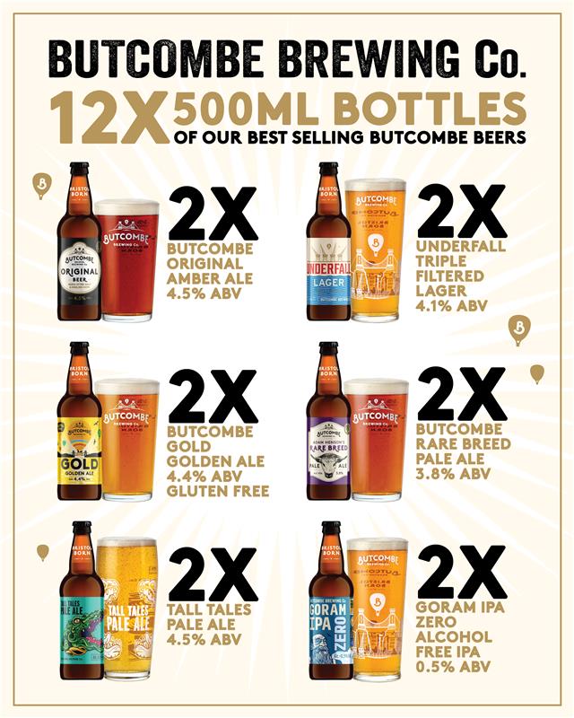 Butcombe Mixed Box (12 bottles)