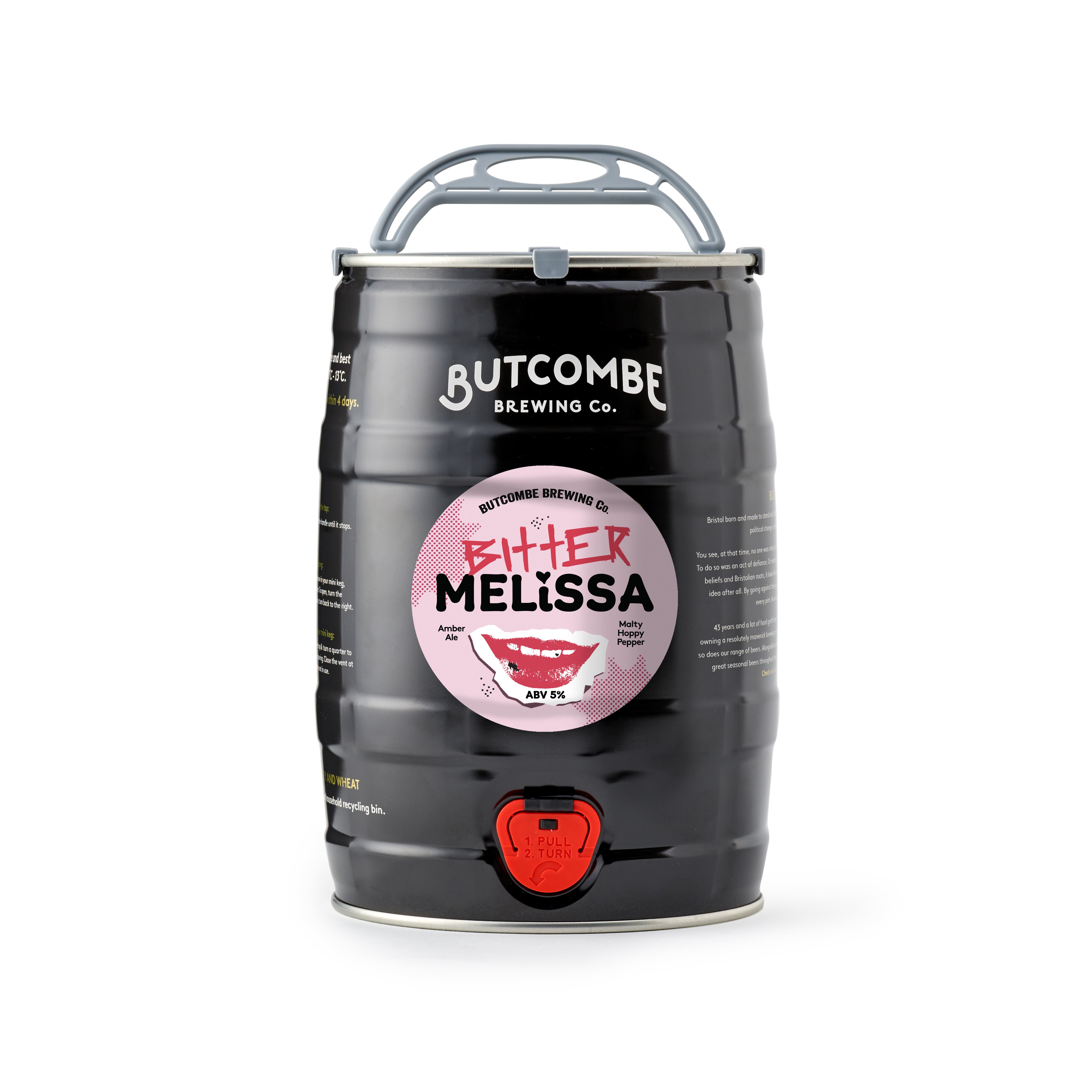 Bitter Melissa Amber Ale 9 Pint Mini Keg