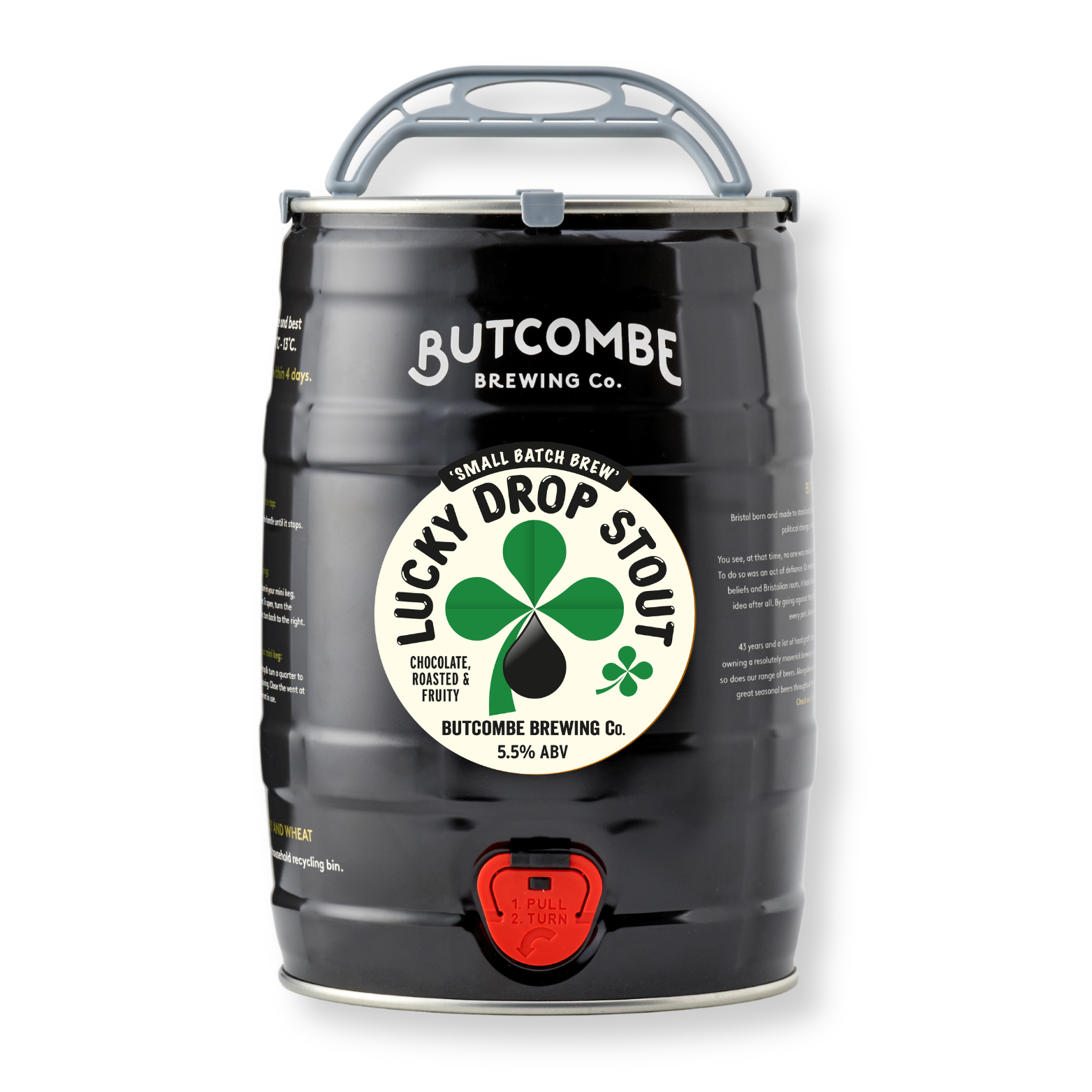Lucky Drop Stout 9 Pint Mini Keg
