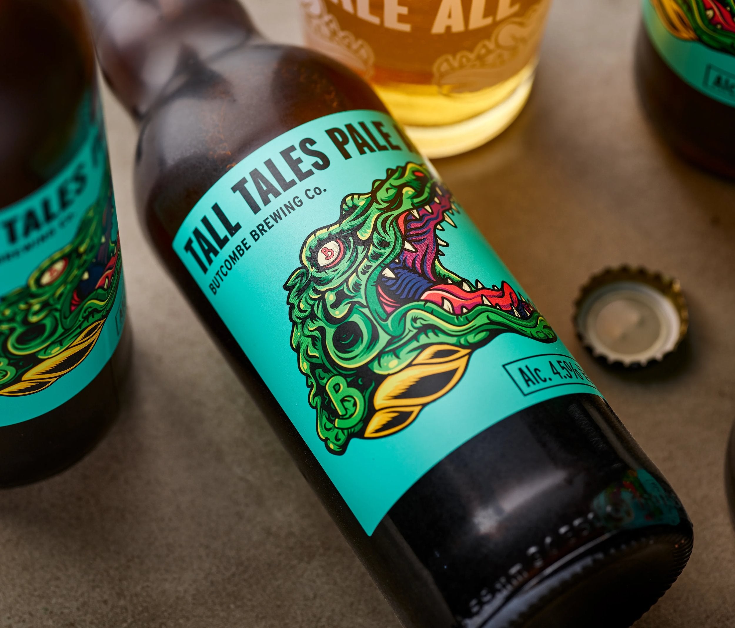 Tall Tales Pale Ale Bottles